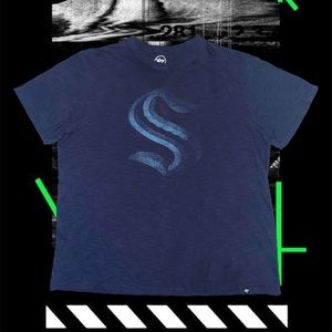 NHL Seattle Kraken Premier ‘47 Franklin Tee (Atlas Blue)